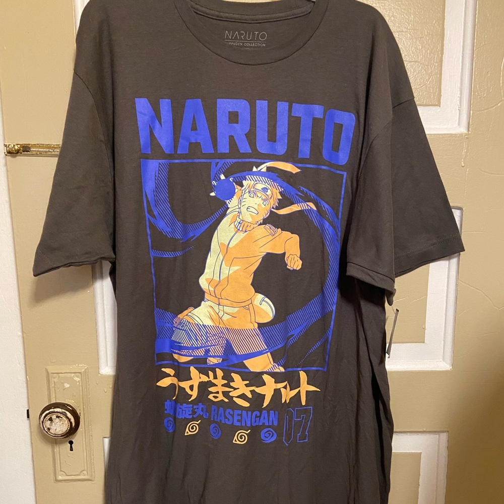 BRAND NEW Mens Naruto Shippuden Short Sleeve Tee‼️